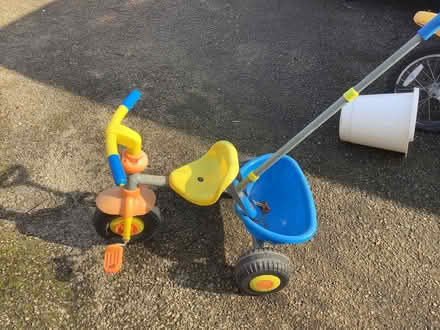 Photo of free Toddlers trike with push handle (Penrith CA11) #1