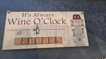 Photo of free "Hannah" Personalised plaques (Birmingham B30) #1