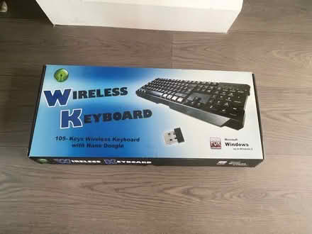Photo of free Wireless keyboard with dongle (Stretham CB6) #1
