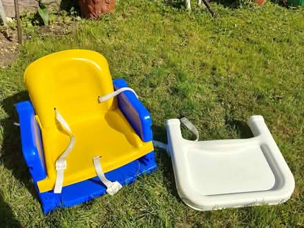 Photo of free Child booster seat and table (Bennetts End HP3) #1