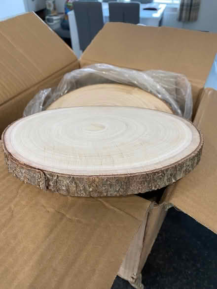 Photo of free Box of garden wooden plant stands (DE15) #1