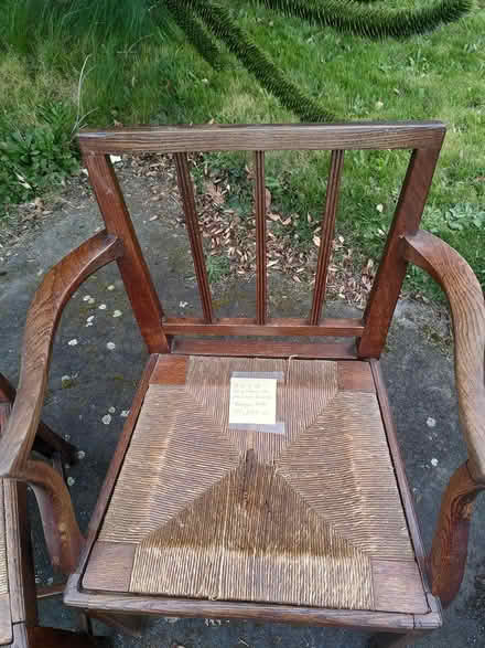 Photo of free Set of oak chairs (Colebatch) #2
