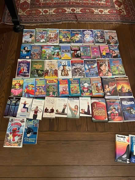 Photo of free VHS Tapes (Los Altos Hills) #1