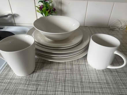 Photo of free Plates and cups in white colour (Sheffield S2) #1