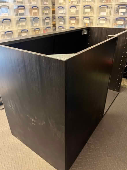 Photo of free IKEA METOD black corner base unit (Dane Mead RG24) #1