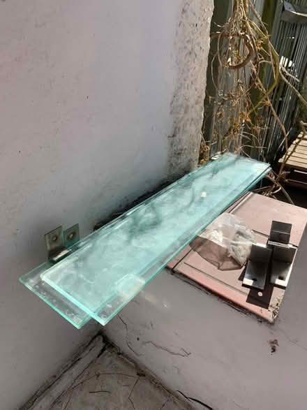 Photo of free Glass bathroom shelves (West Hampstead NW2) #4