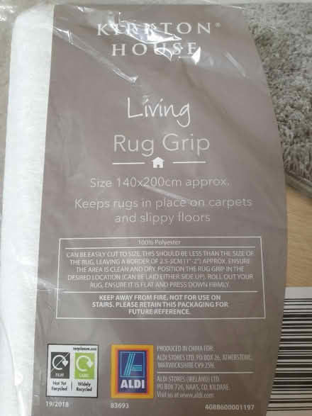 Photo of free Rug grip (Sandbach) #2