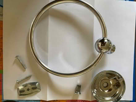 Photo of free towel ring for bathroom (Berkeley) #1