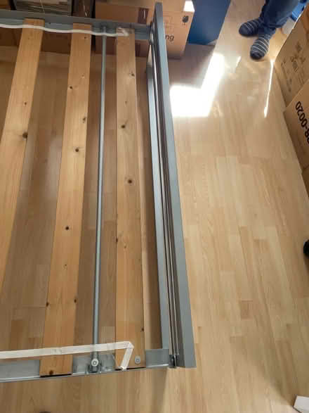 Photo of free King-size metal bed frame: Magma (Central maidstone) #3