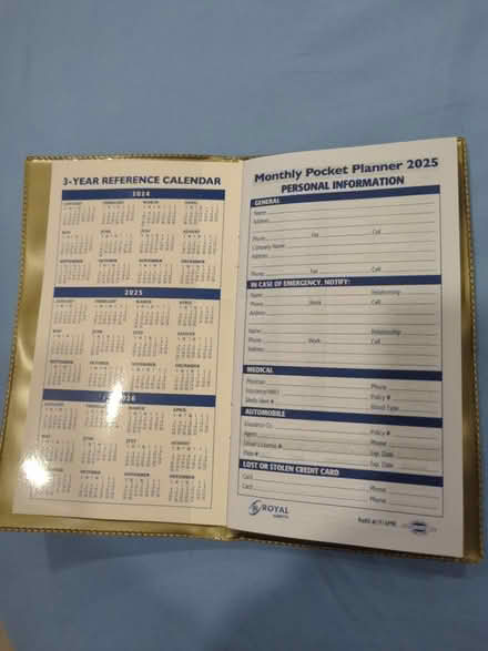 Photo of free 2025 monthly pocket planner (near Central Park) #2