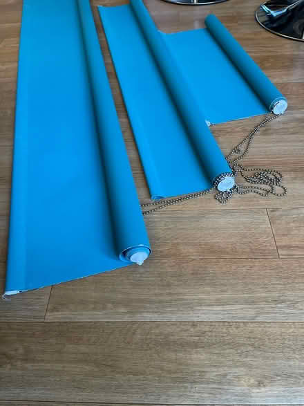 Photo of free Teal blackout blinds (Orpington, BR6) #3