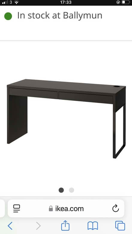 Photo of free IKEA Micke Desk (Bray) #1