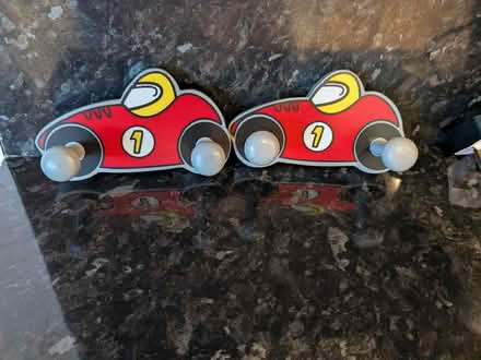 Photo of free Car themed coat hooks (Cornton FK9) #1