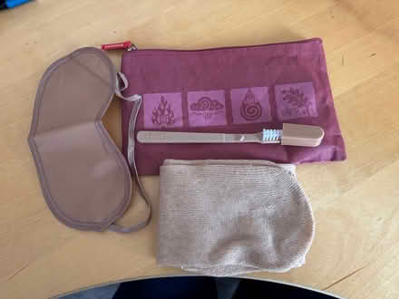 Photo of free Airline toiletries bag (Witney OX28 Deer Park) #1