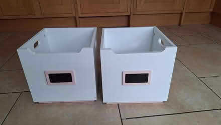 Photo of free 2 Great Little Trading Company Wooden Storage Boxes (Horsell GU21) #2