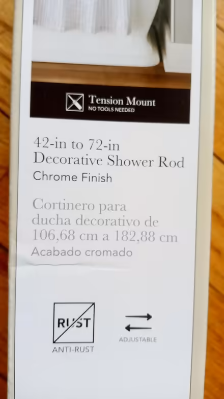 Photo of free Shower rod (Town of LaGrange) #1