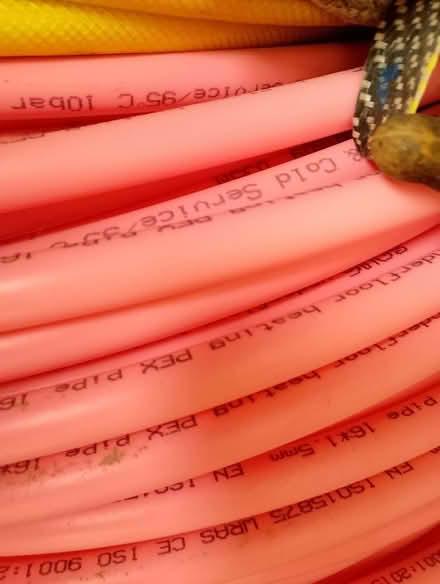 Photo of free Under floor heating tubing (Ponterwyd SY23) #2