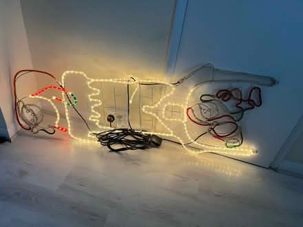 Photo of free Christmas lights Santa (Hanworth Park TW13) #1
