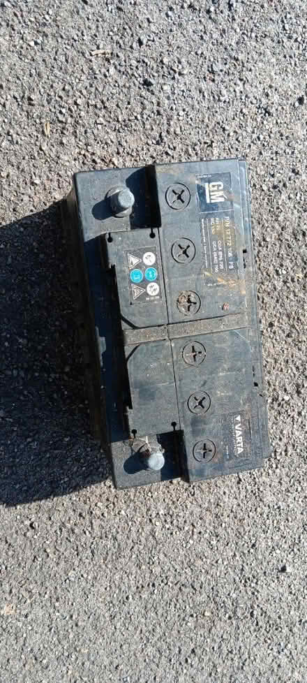 Photo of free GM Varta Battery (Ta12 6jz) #1