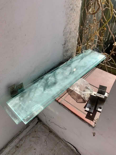 Photo of free Glass bathroom shelves (West Hampstead NW2) #1