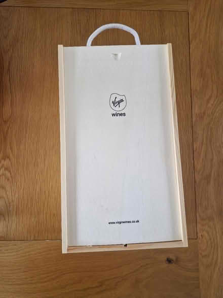 Photo of free (Empty) Wooden wine box (Finsbury Park N4) #1