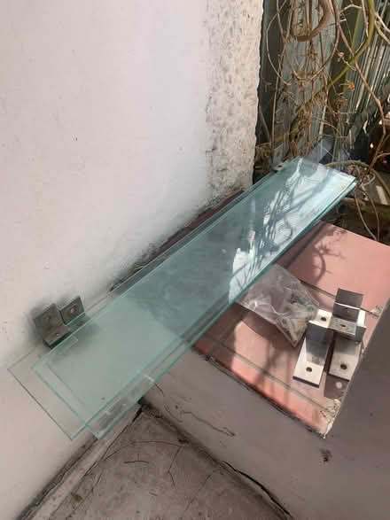 Photo of free Glass bathroom shelves (West Hampstead NW2) #3