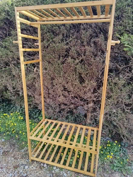 Photo of free Wooden clothes rack (Aylesbury HP21) #2