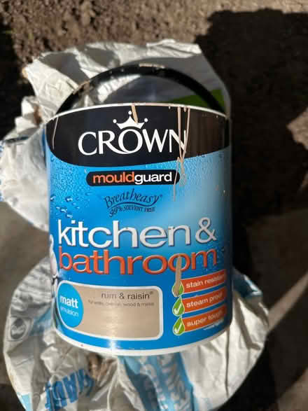 Photo of free Leftover Rum & Raisin paint (Epping, CM16) #1