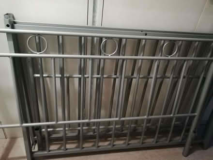 Photo of free Metal double bed frame (Chigwell IG7) #1
