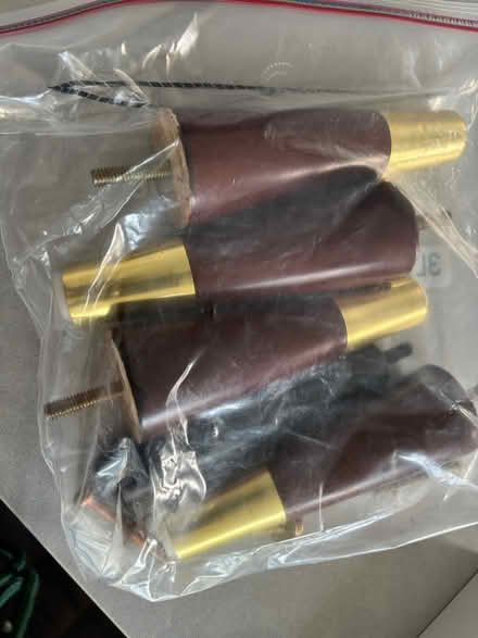 Photo of free Screw on legs for sofa 4x (Epsom, KT19) #2