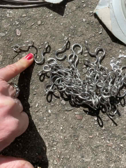 Photo of free Small hooks with eyes (SW9) #1
