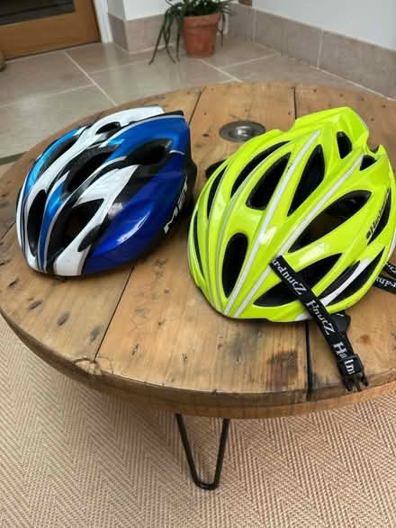 Photo of free 2 Adult Bike Helmets (South Darley CP DE4) #1