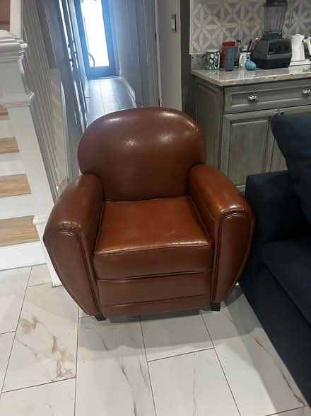 Photo of free Leather Sofa Chaie (Petworth) #1