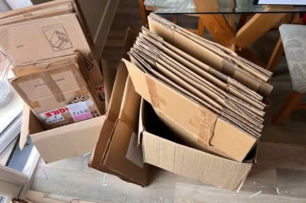 Photo of free Cardboard boxes for moving.. (Goonhavern TR4) #1