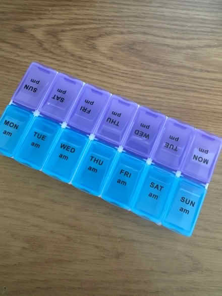 Photo of free Weekday AM/PM pill pot (Grafton, Shrewsbury) #1