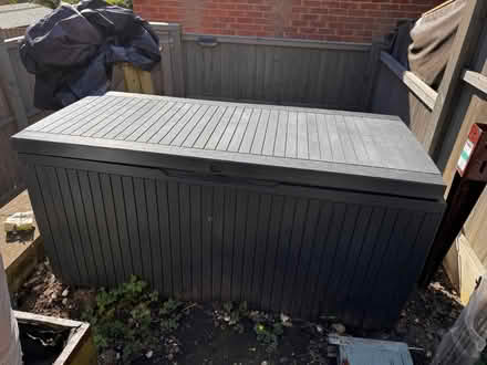 Photo of free KETER garden storage box (Purley CR8) #1