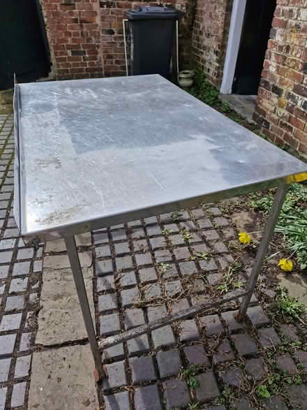 Photo of free Stainless Steel table and worktop (Chirk LL14) #2