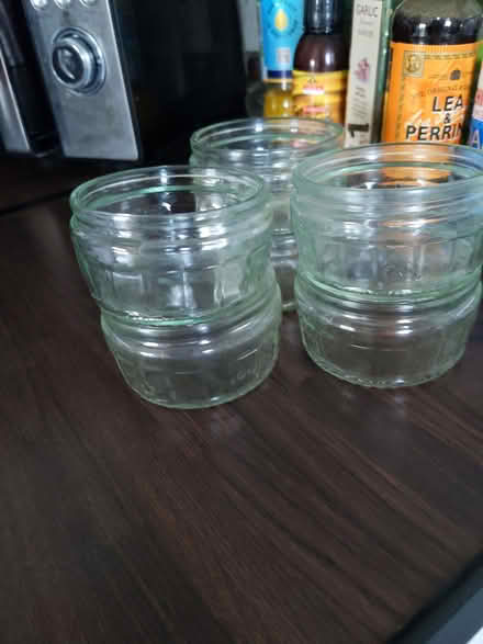 Photo of free Small glass jars (Ewell KT19) #1