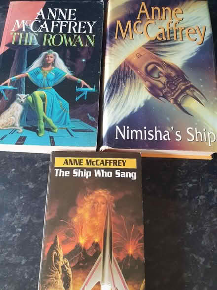 Photo of free Anne McCaffrey books (B23 Gravelly Hill) #1