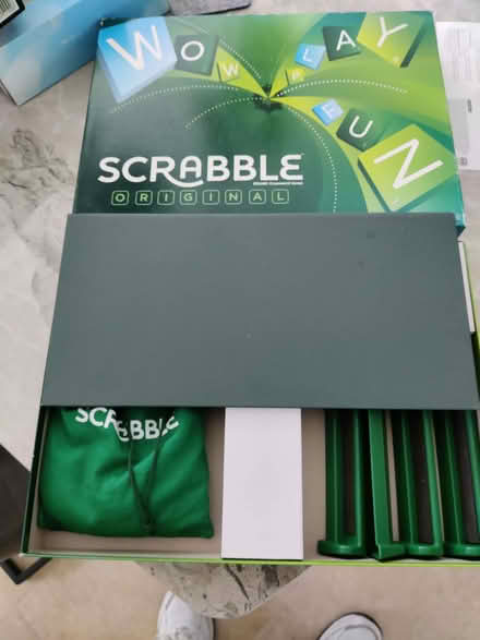 Photo of free Scrabble board game in great condition (Hanworth RG12) #1
