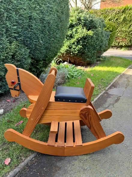 Photo of free Wooden rocking horse (Leigh Sinton WR13) #1
