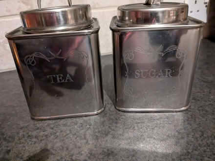 Photo of free Tea and sugar caddies. (Kennington OX1) #1