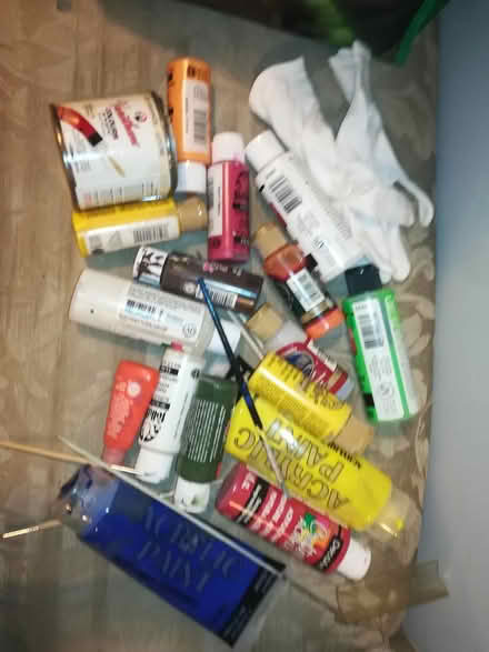 Photo of free Used acrylic paint tubes (Finley Creek) #1