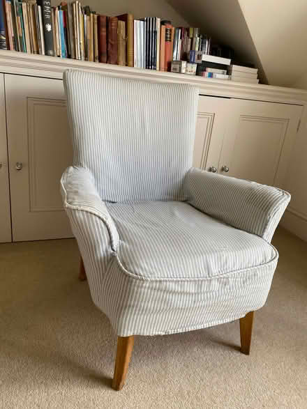 Photo of free I pair mid century arm chairs (Wandsworth Common SW12) #1
