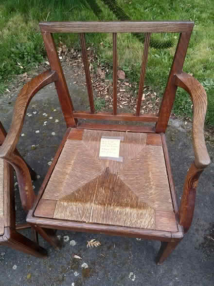 Photo of free Oak chairs (Colebatch) #1