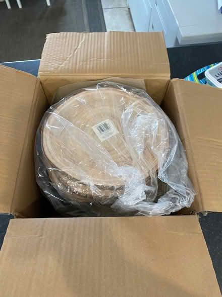 Photo of free Box of garden wooden plant stands (DE15) #2