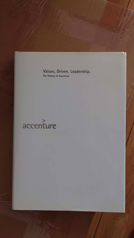 Photo of free Hardback "The History of Accenture" 2005 (Chelsea SW3) #1
