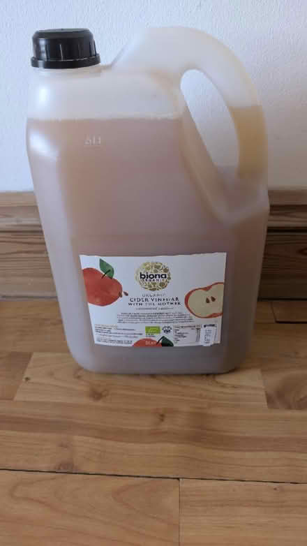 Photo of free 5LBiona organic applecider vinegar (Springfield CM1) #1