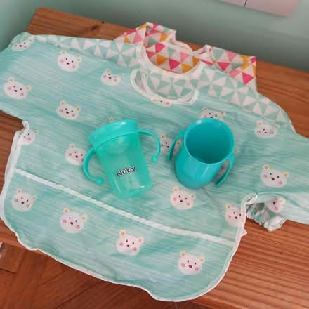 Photo of free Baby bibs and drink cups (Chelmsford) #1