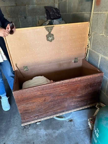 Photo of free 2x wooden blankets boxes (Hampton hill TW12) #2